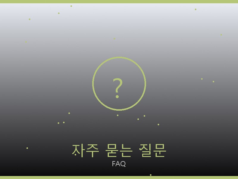 디저니 백 레플 사이트 자주 묻는 질문